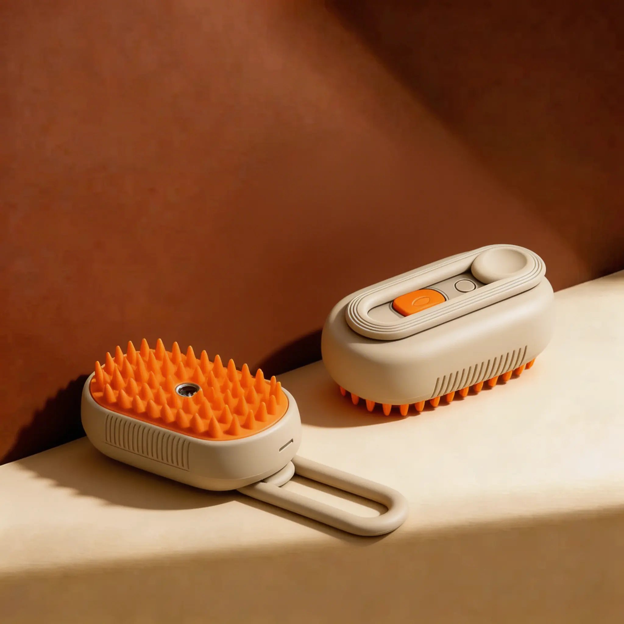 Ana grooming brush — 3-in-1 steam spray cat brush ZenPaw